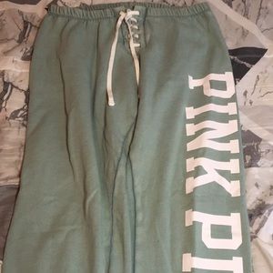 Pink by VS campus pants